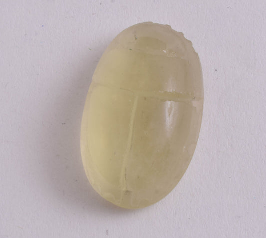 Libyan Desert Glass scarab, Desert glass from an asteroid impact- 9 gram