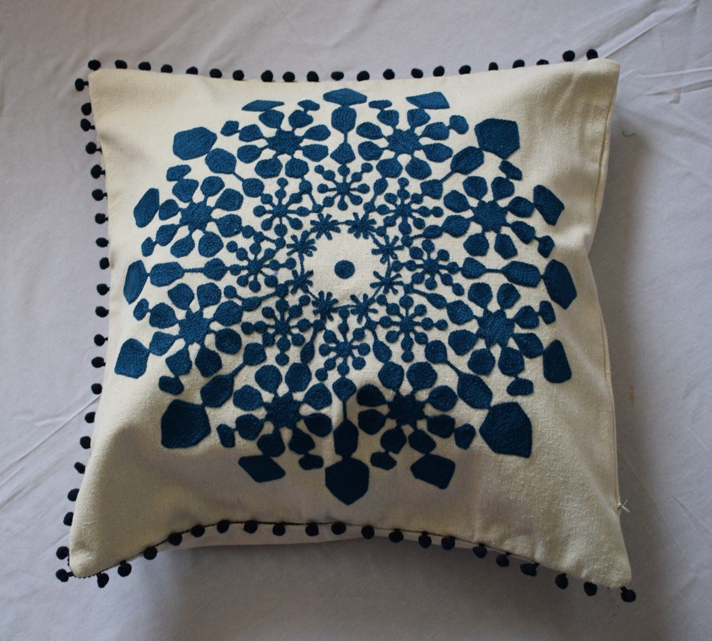 5 different Embroidered Egyptian Arabic islamic mandala-Cushion Pillow Cover