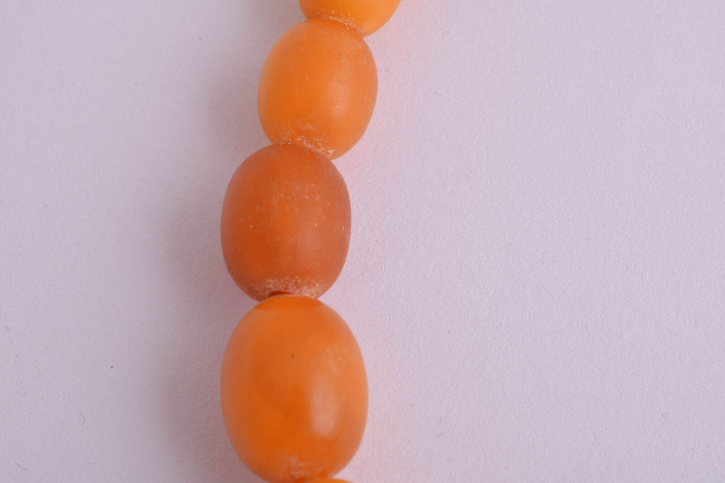 Antique genuine natural German Amber kahraman beads Necklace-Bernsteinkette