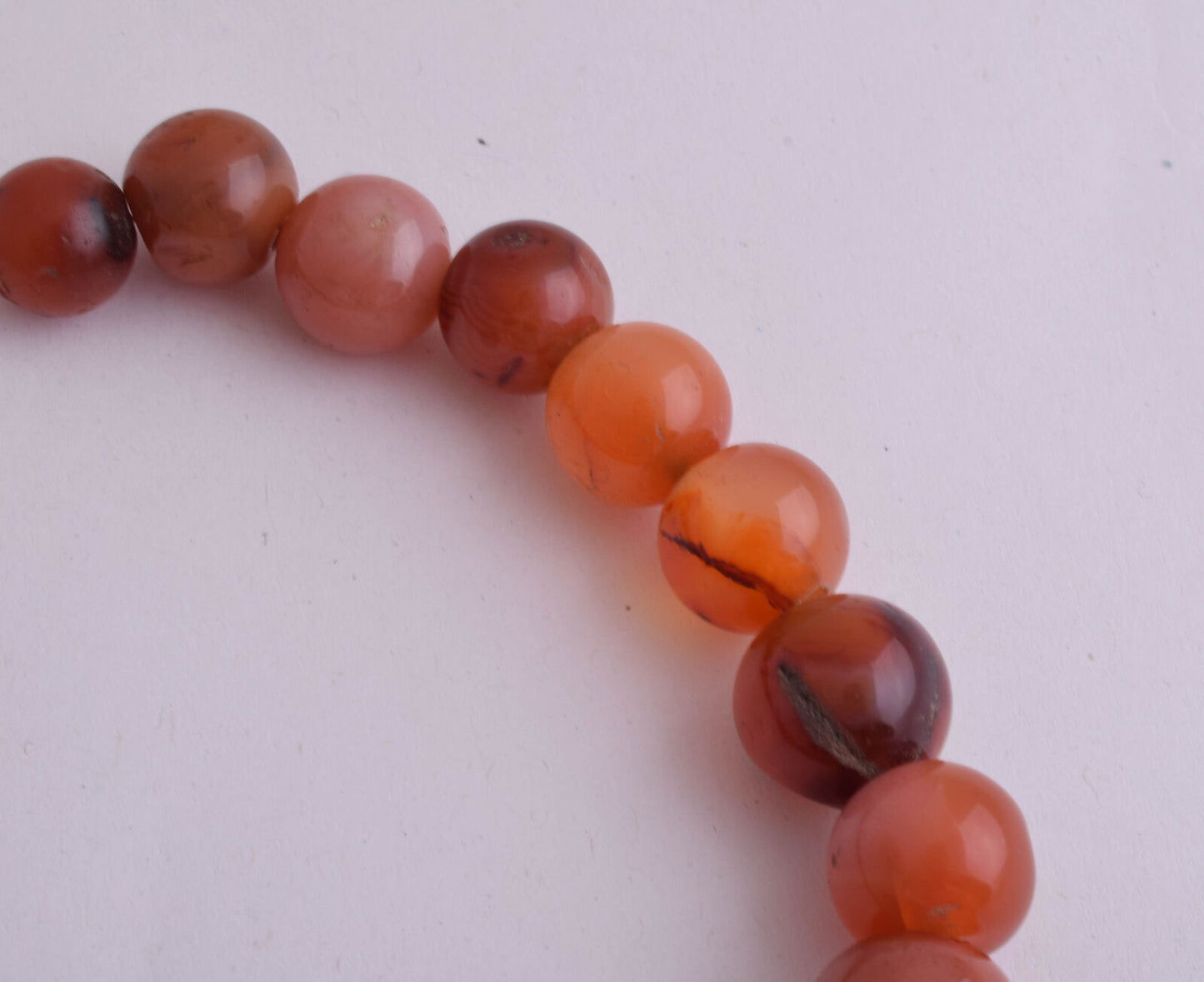 Vintage Carnelian Agate beads Necklace-trade beads-middle eastern-220 gram