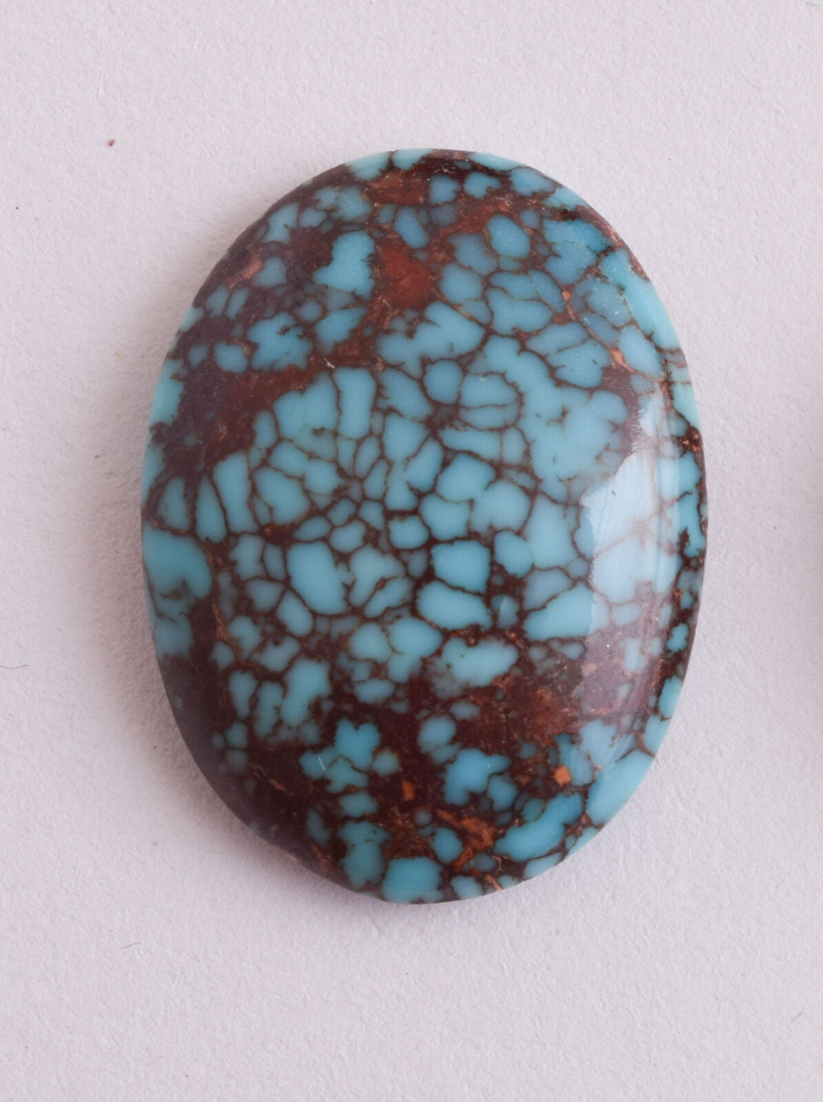 Egyptian Turquoise spiderweb Cabochon/  8 Cab cabochon stone- 276 Carats-Lot