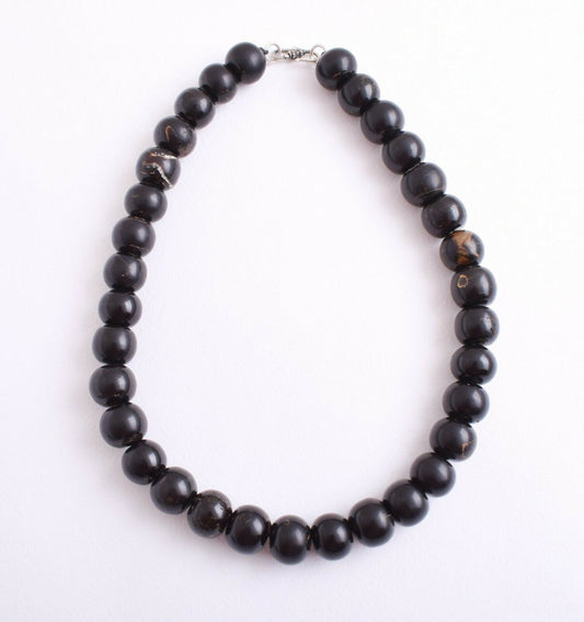 Black coral Necklace choker-Natural Yusr Red Sea Black Coral-SALE