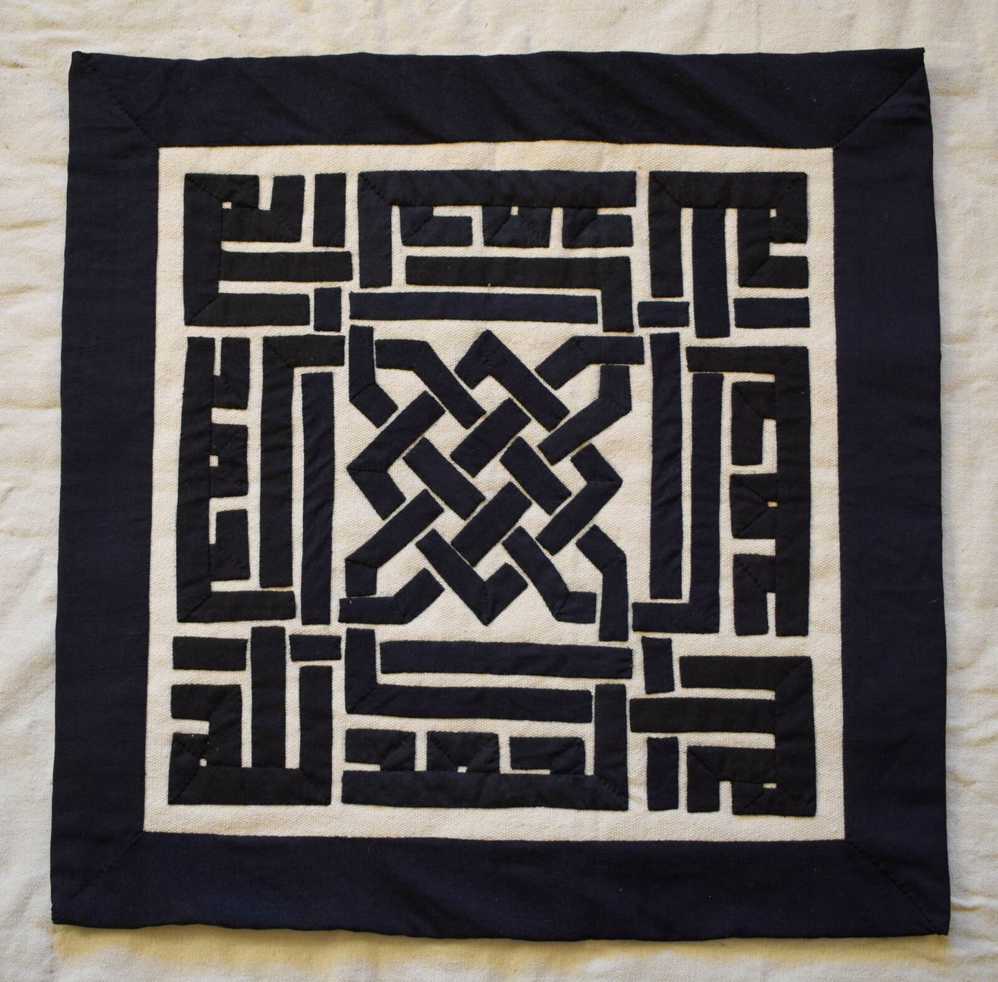 handmade quilt-patchwork quilt-wall hanging tapestry-Islamic tapestry-wall art