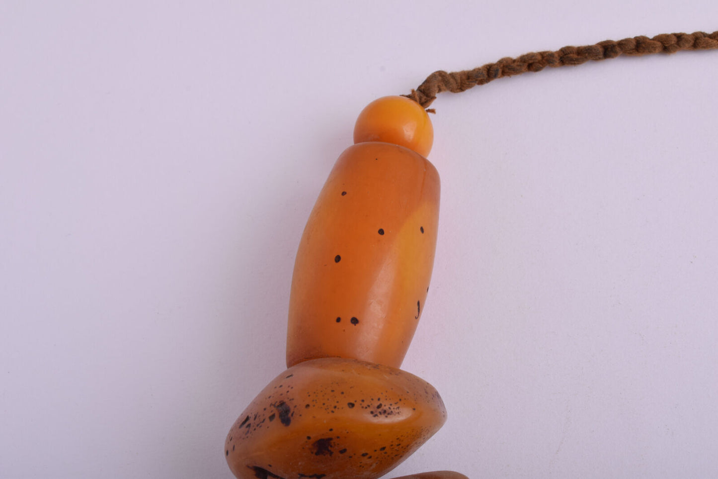 LARGE antique African Moroccan Amber Beads Strands-RESIN-FAUX amber- 600 gram