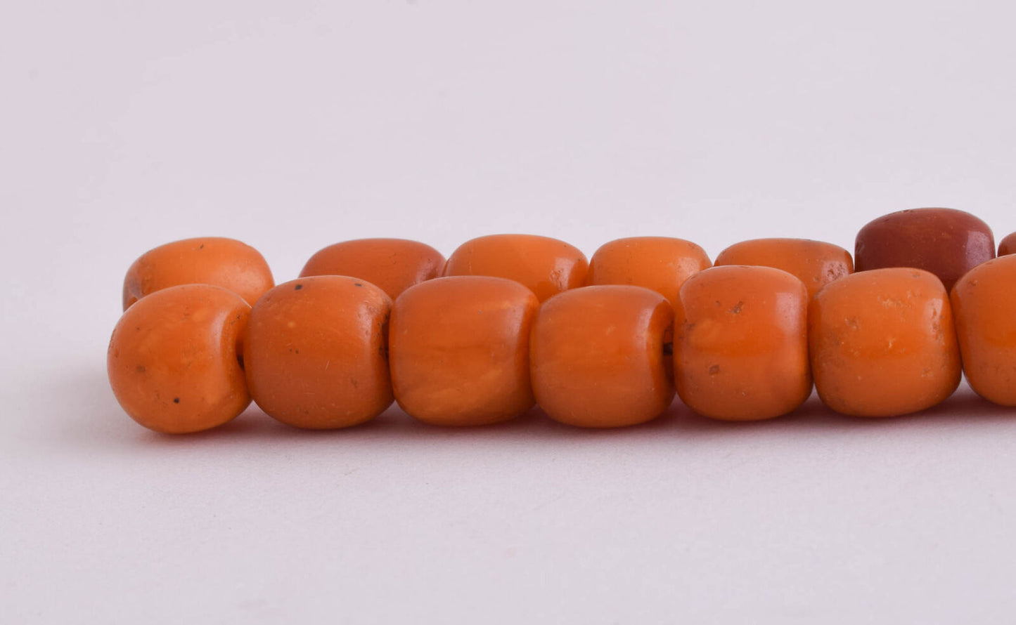 Antique natural butterscotch Amber kahraman Prayer Beads-Bernstein