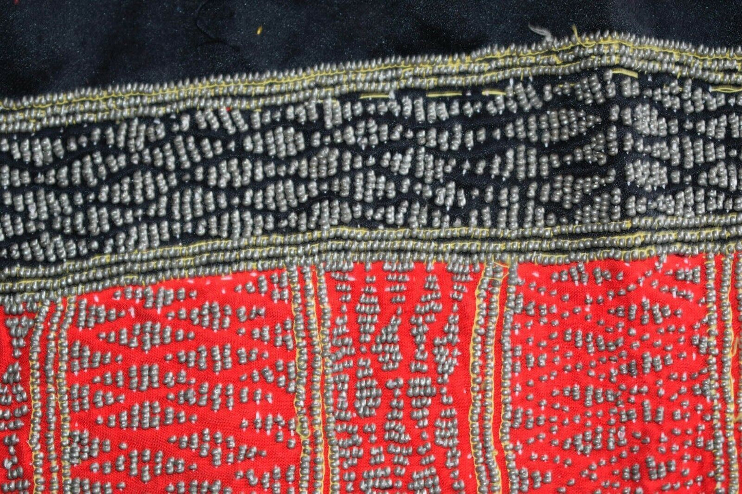 Antique Handmade beaded Rashaida Sudan Saudi Tribal Bedouin Fabric