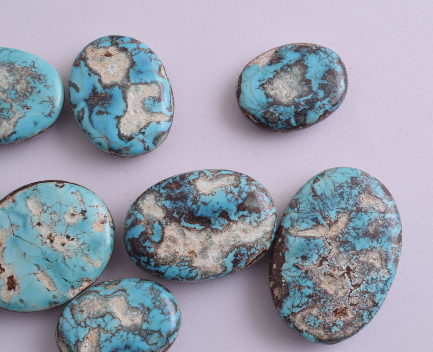 Egyptian Turquoise Cabochon/ 13 Cab cabochon stone- 850 Carats-Lot