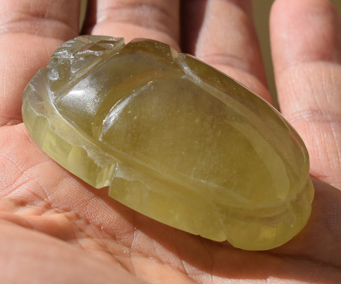 Libyan Desert Glass, Egyptian Scarab, Scarab Beetle, asteroids Impact, 391 Carat