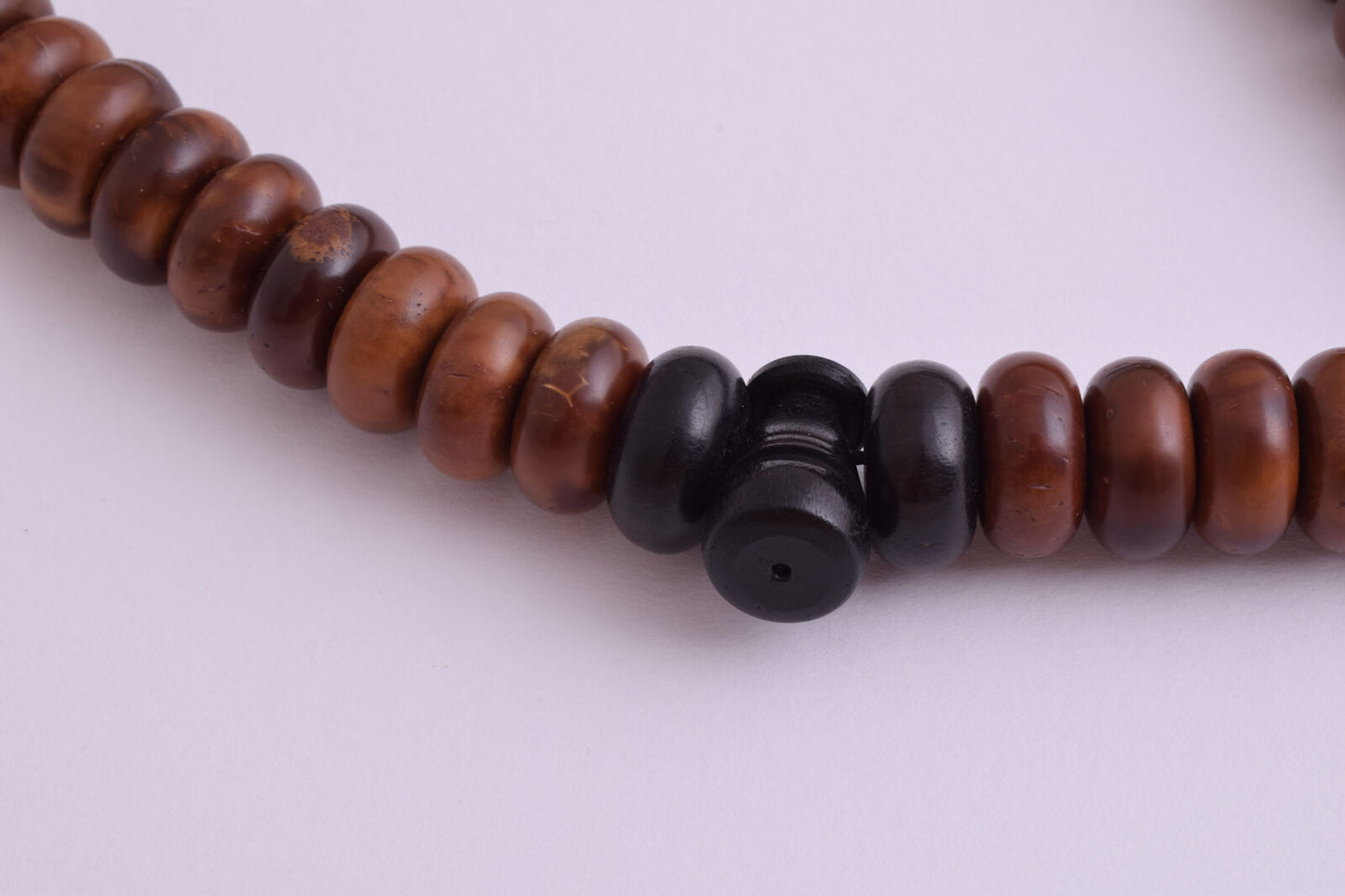 4 Pieces/ Kuka-Ebony Islamic Prayer Beads-Worry Beads-Muslim Tasbih-Dhikr