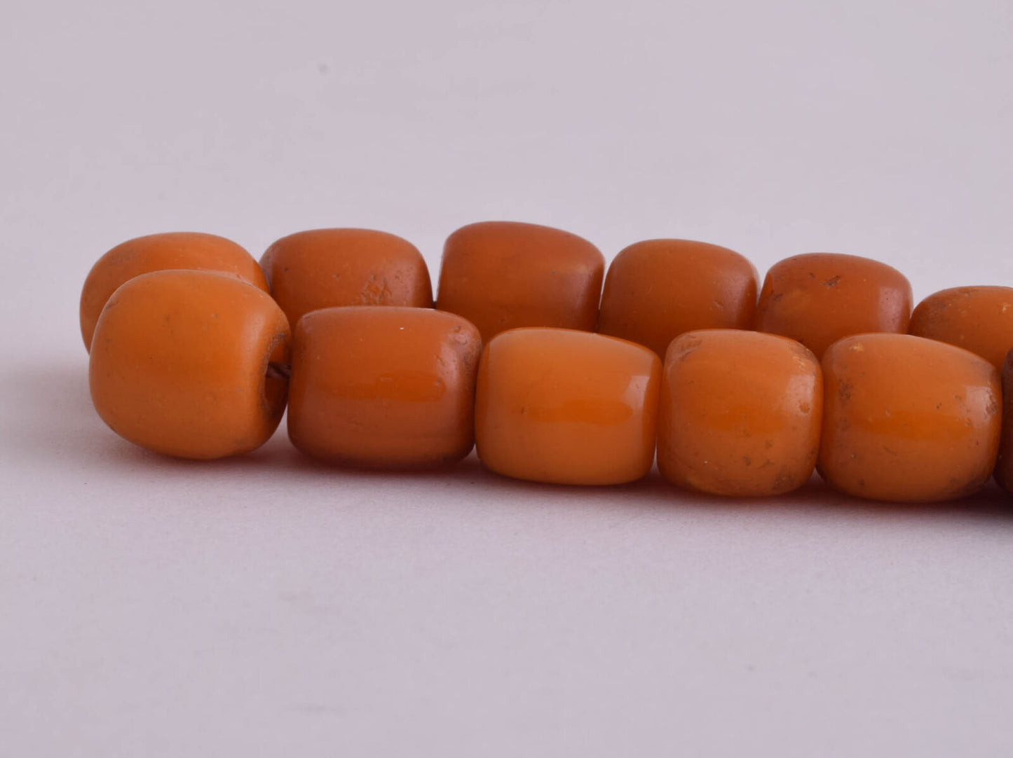 Antique natural butterscotch Amber kahraman Prayer Beads-Bernstein