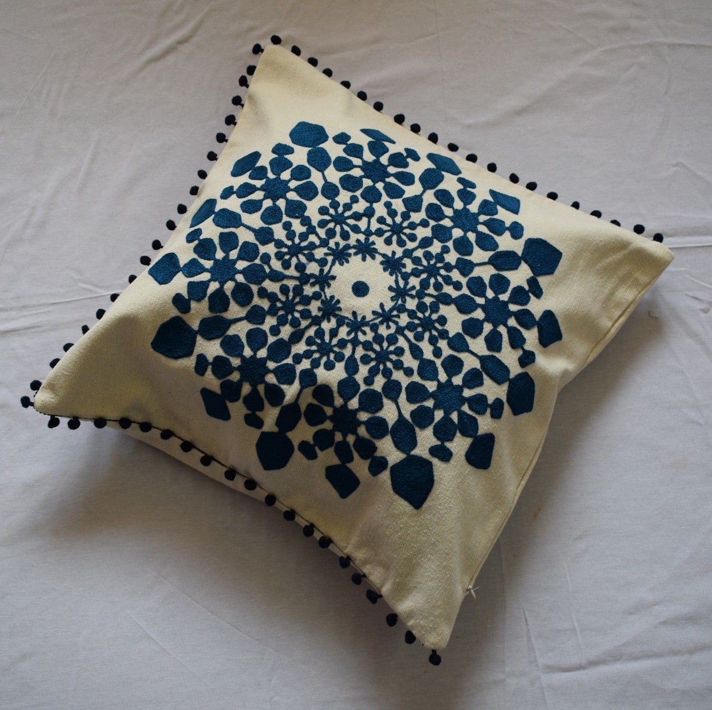 5 different Embroidered Egyptian Arabic islamic mandala-Cushion Pillow Cover