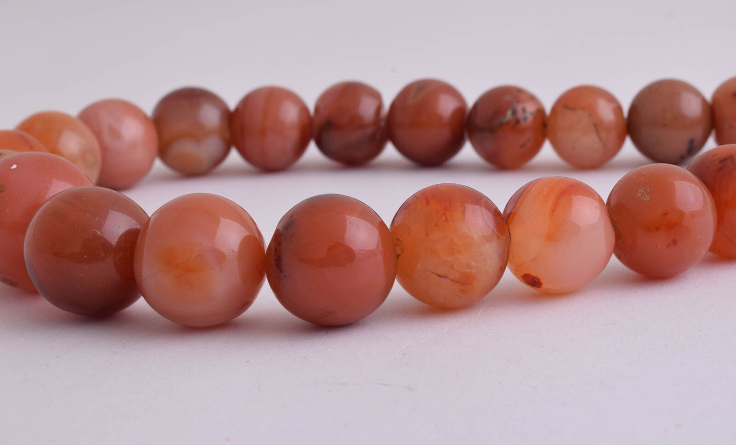 Vintage Carnelian Agate beads Necklace-trade beads-middle eastern-220 gram