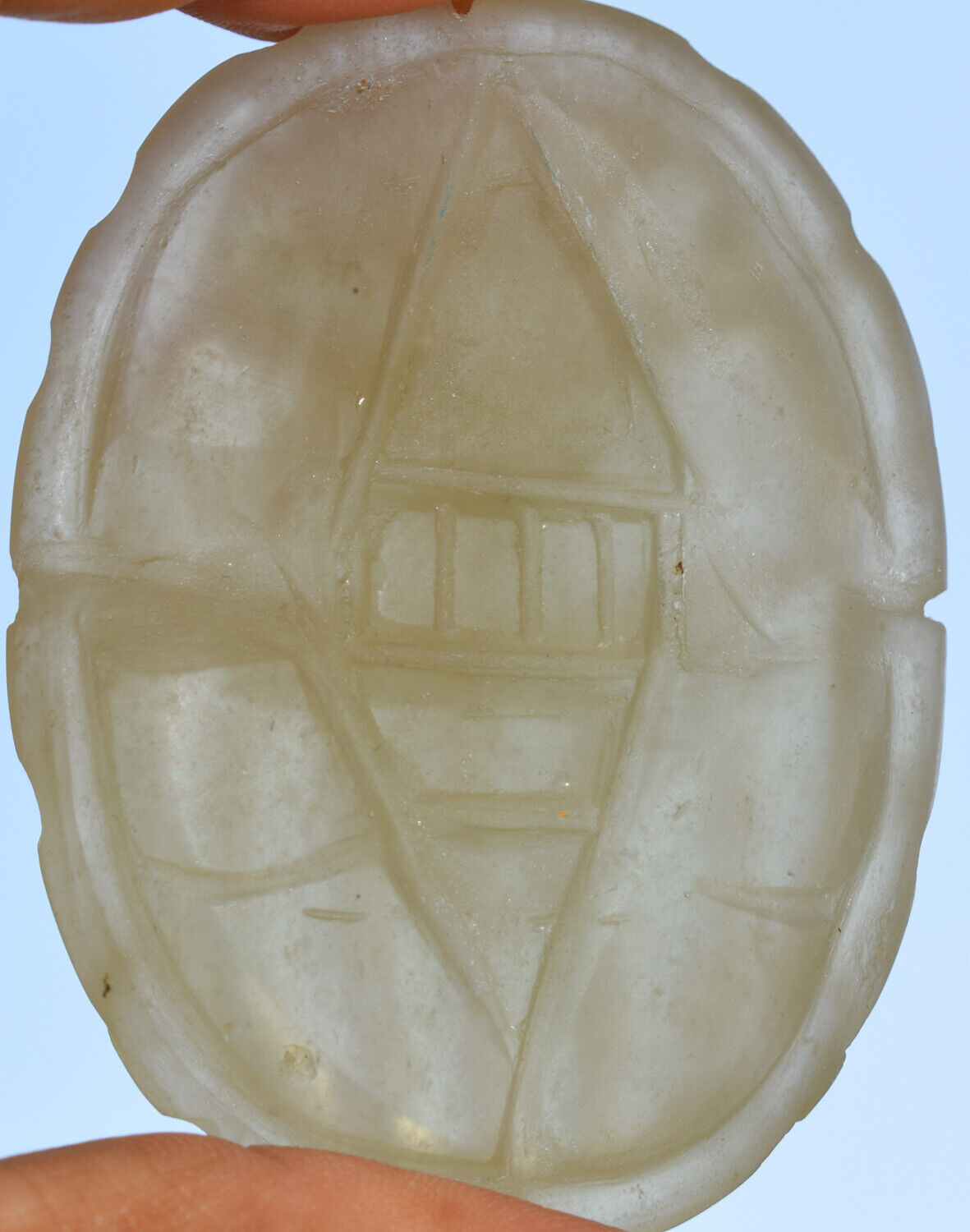 Libyan Desert Glass, Egyptian Scarab, Scarab Beetle, asteroids Impact, 444 Carat