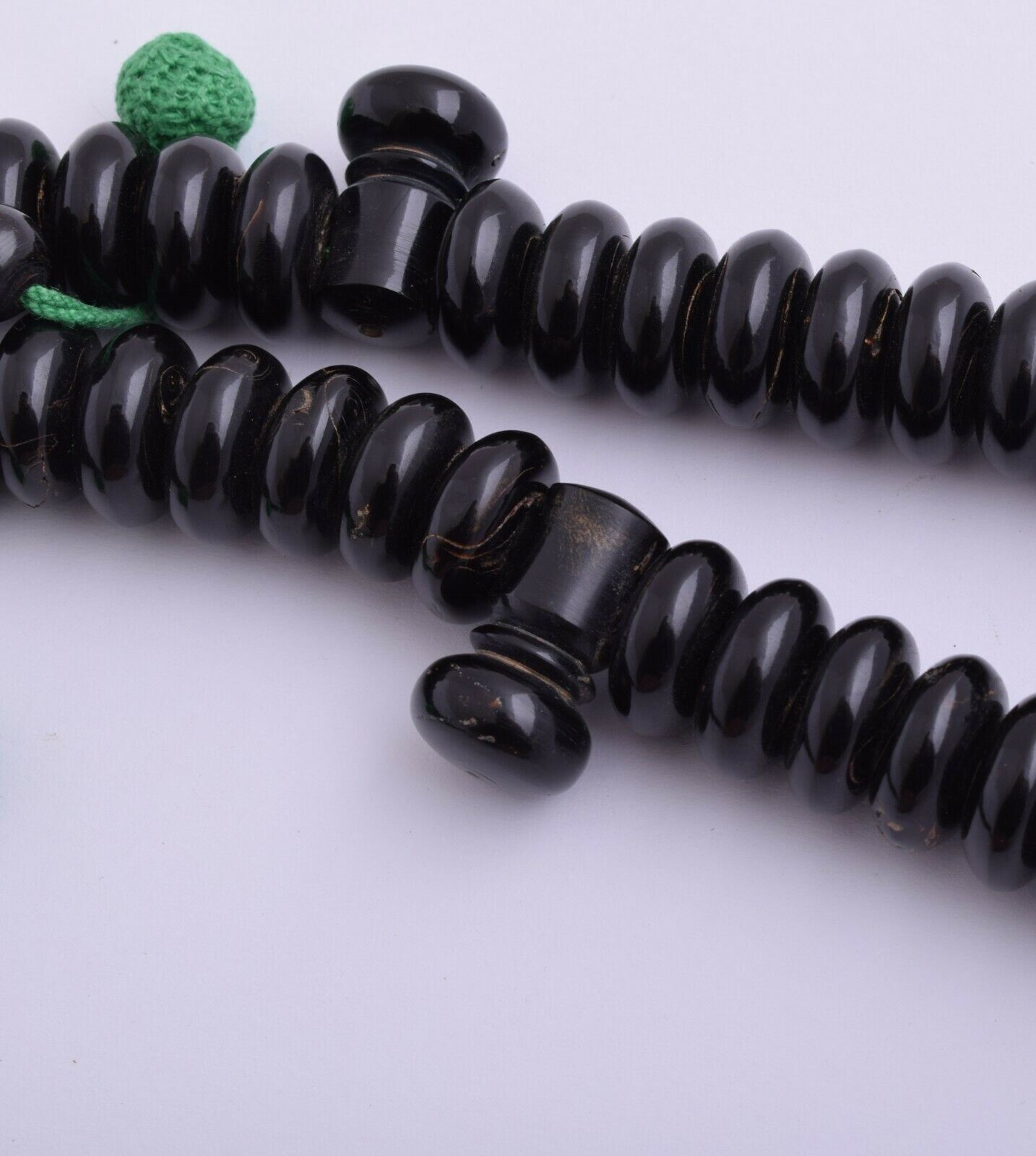 Prayer Beads- Black Coral-Yusr komboloi-Islamic Tasbih-سبحة يسر البحر الاحمر