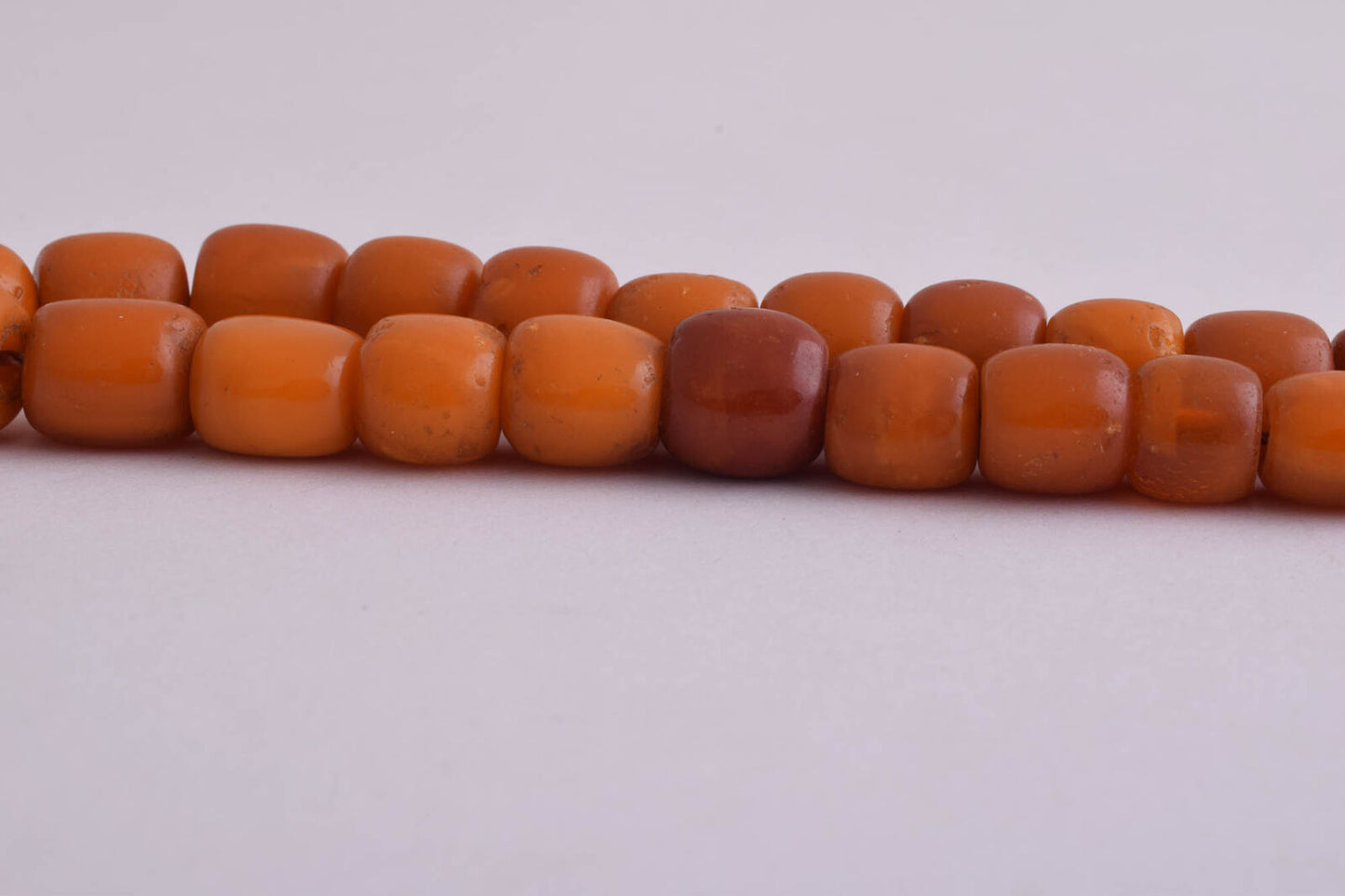 Antique natural butterscotch Amber kahraman Prayer Beads-Bernstein