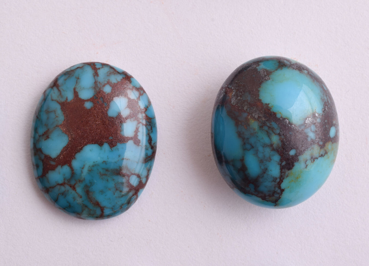 Egyptian Turquoise spiderweb Cabochon/ 12 Cab cabochon stone- 425 Carats-Lot