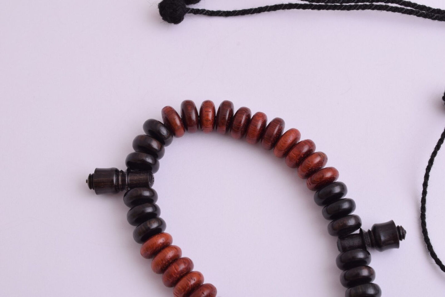 5 Pieces- Rosewood / ebony Islamic Prayer Beads-Worry Beads-Muslim Tasbih-Dhikr