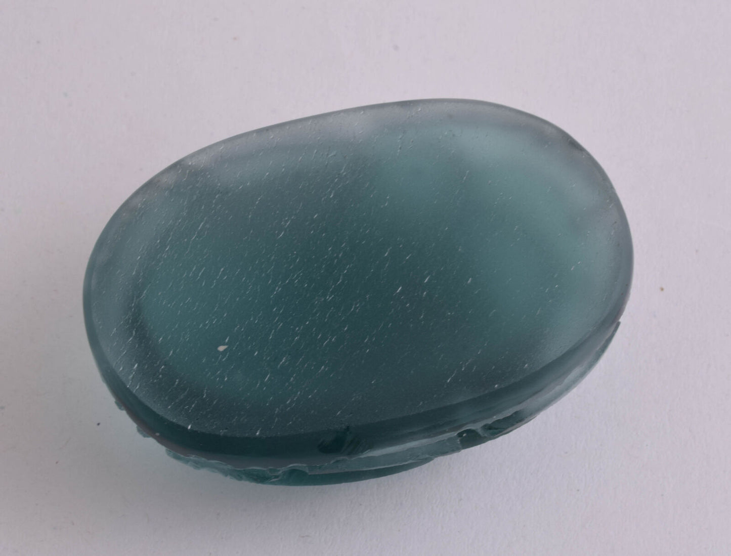 Obsidian Glass Egyptian Scarab, Volcanic Glass-Lava- Handcarved 117 gram