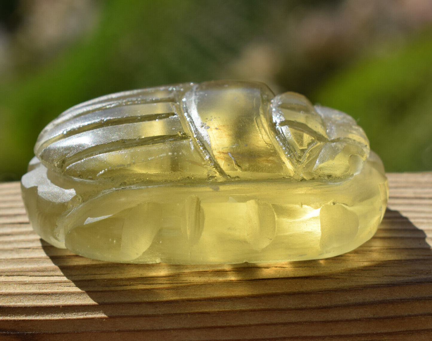 Libyan Desert Glass, Egyptian Scarab, Scarab Beetle, asteroids Impact, 386 Carat