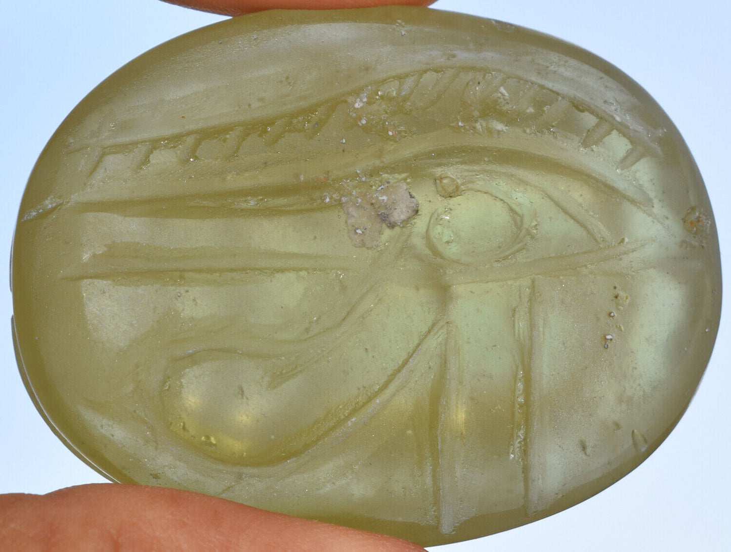 Libyan Desert Glass, Egyptian Scarab, Scarab Beetle, asteroids Impact 429 Carat