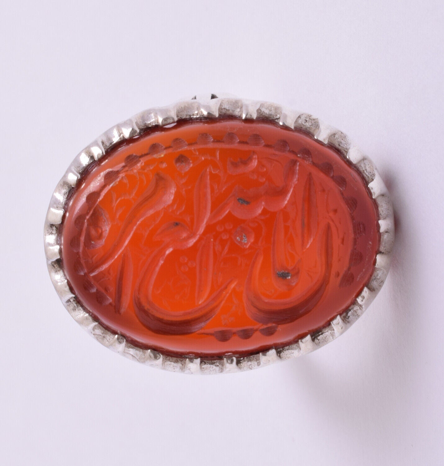 Islamic Yemeni Silver agate aqeeq aqiq men muslim ring -yemen عقيق