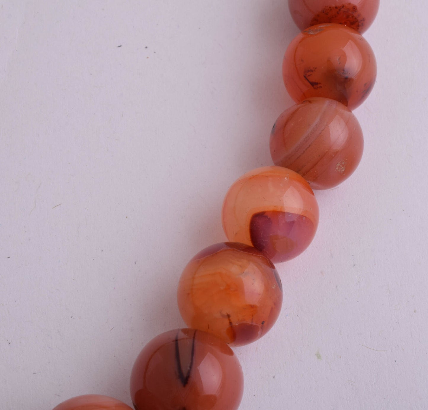 Vintage Carnelian Agate beads Necklace-trade beads-middle eastern-220 gram