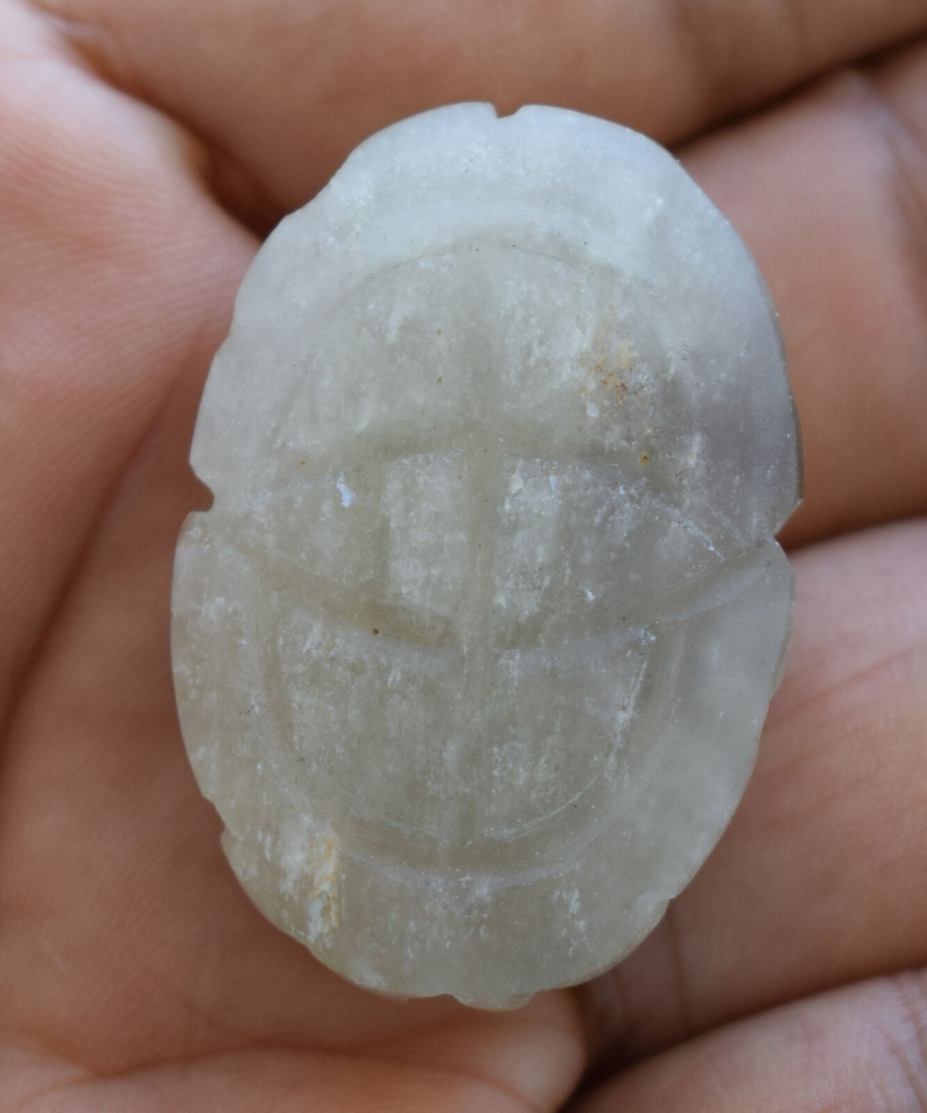 Libyan Desert Glass, Egyptian Scarab, Scarab Beetle, asteroids Impact, 124 Carat