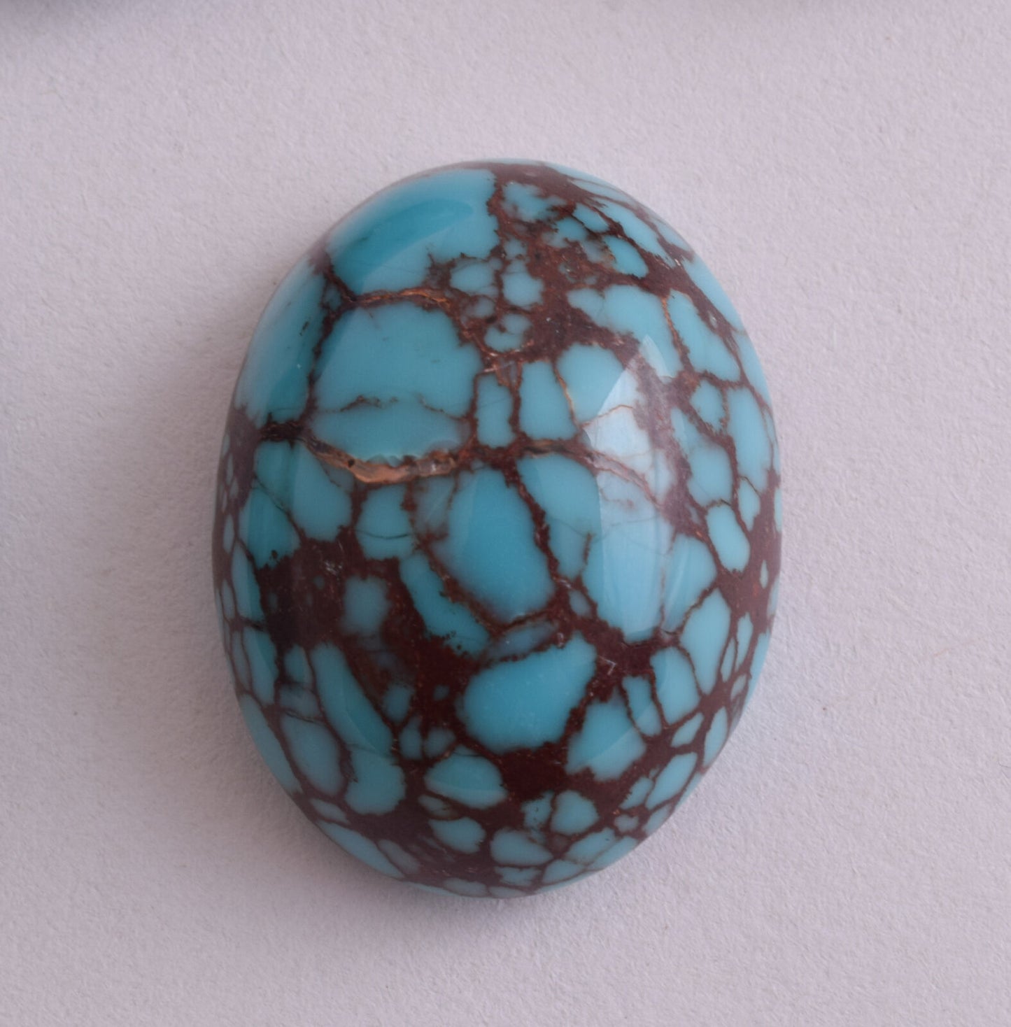 Egyptian Turquoise spiderweb Cabochon/  5 Cab cabochon stone- 296 Carats-Lot