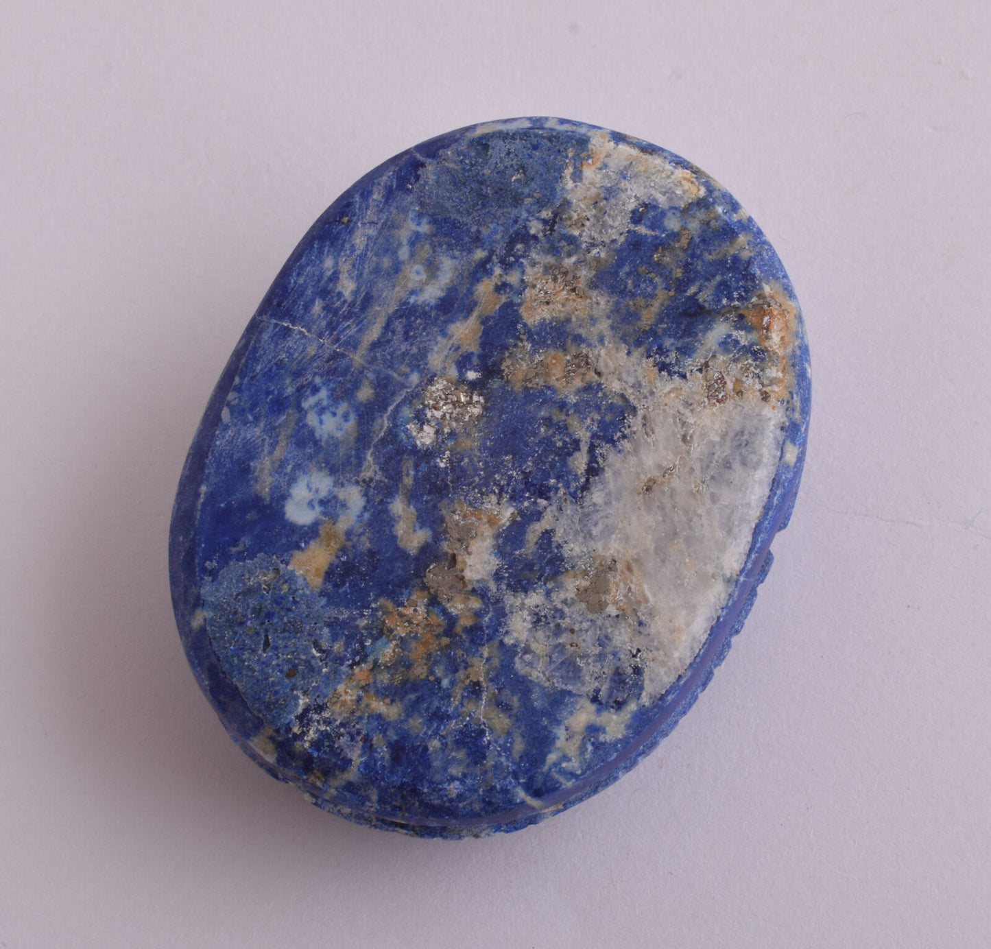 Egyptian Scarab-Carved Egyptian Lapis Lazuli Scarab- 2.5" /  128 gram