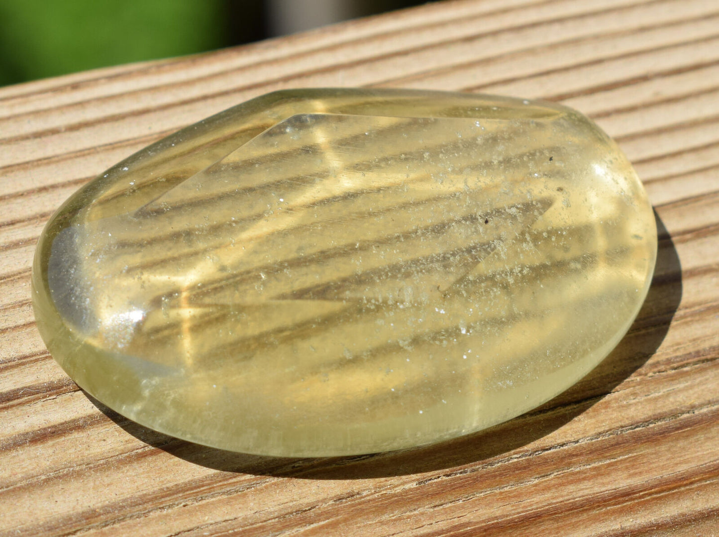 Faceted Libyan Desert glass Gemstone,desert glass from asteroid impact-100 carat