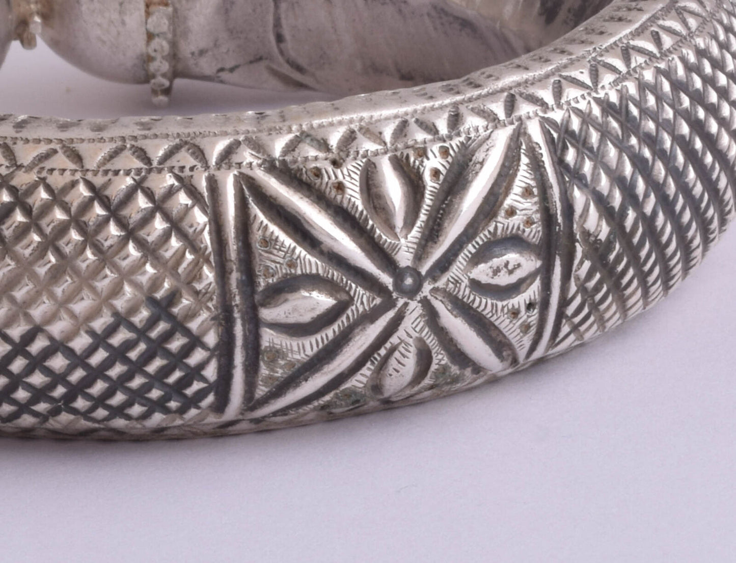 Antique Bedouin Egyptian Silver Bracelet Armlet/ very rare