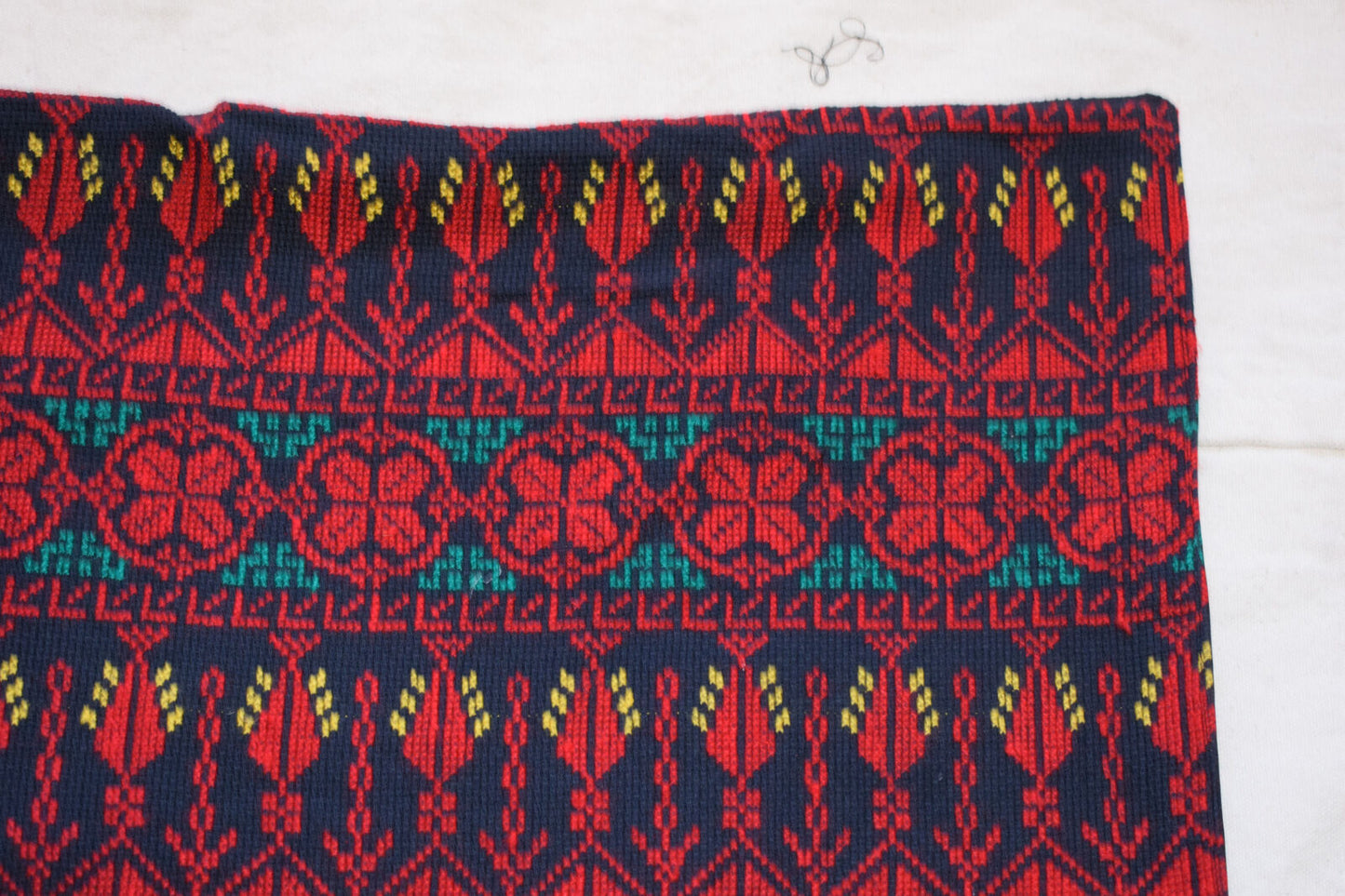 Egyptian Palestinian Bedouin Tablecloth-Hand Stitched embroidered  Tablecloth