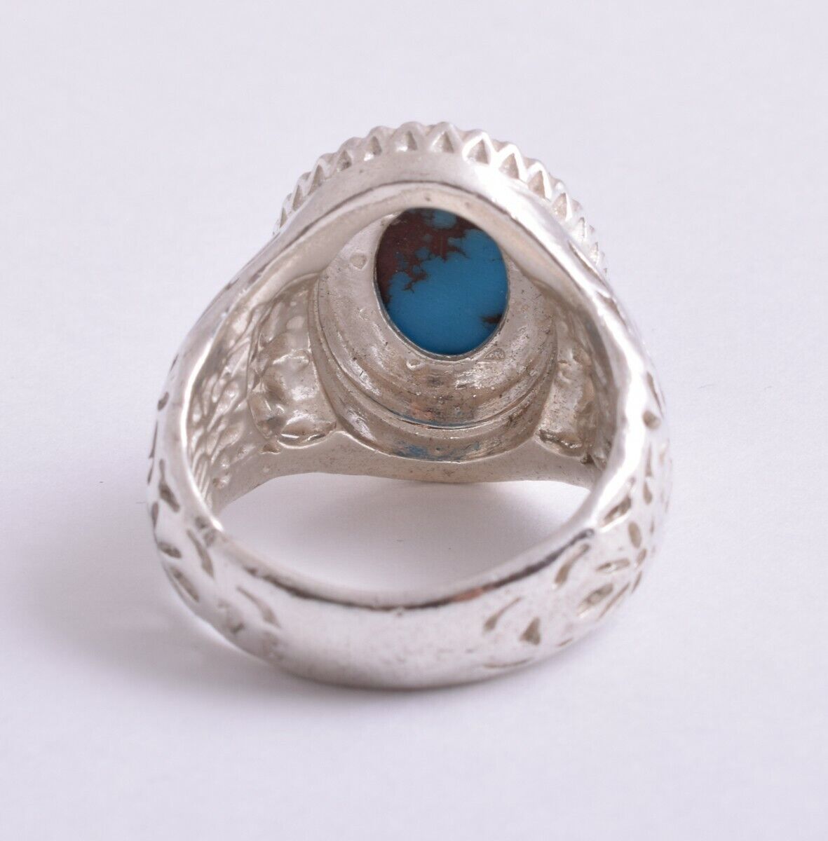 Egyptian Turquoise sterling silver 925 men Ring-Middle Eastern