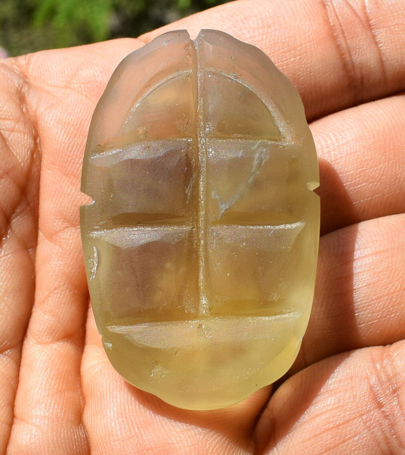 Libyan Desert Glass, Egyptian Scarab, Scarab Beetle, asteroids Impact, 240 Carat