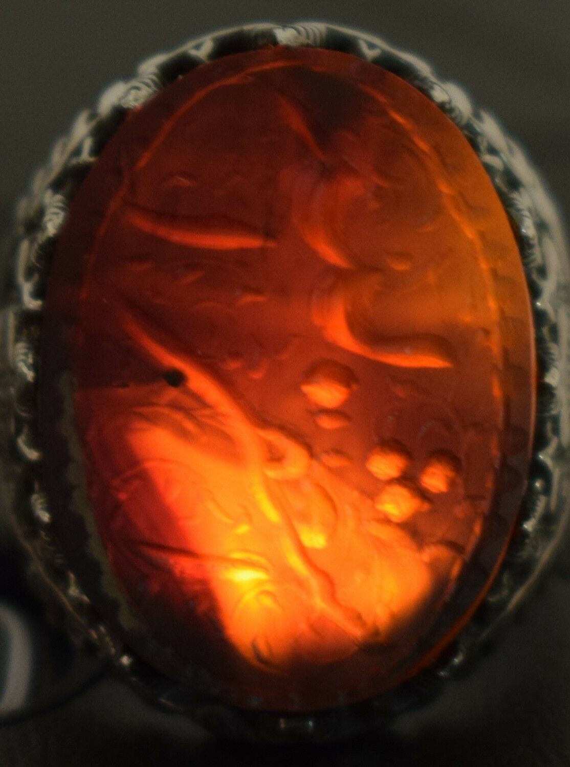 Yemeni agate ring-Yemen kabdi aqeeq-kabdi aqiq 925 Silver Men Ring-عقيق كبدي-DHL