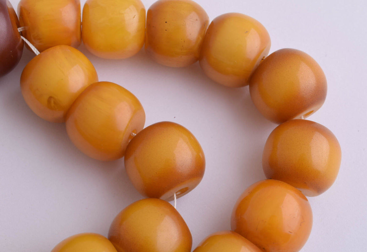 Vintage Prayer Beads-Egyptian Misky-Bakelite Beads Tasbih worry beads-398 gram