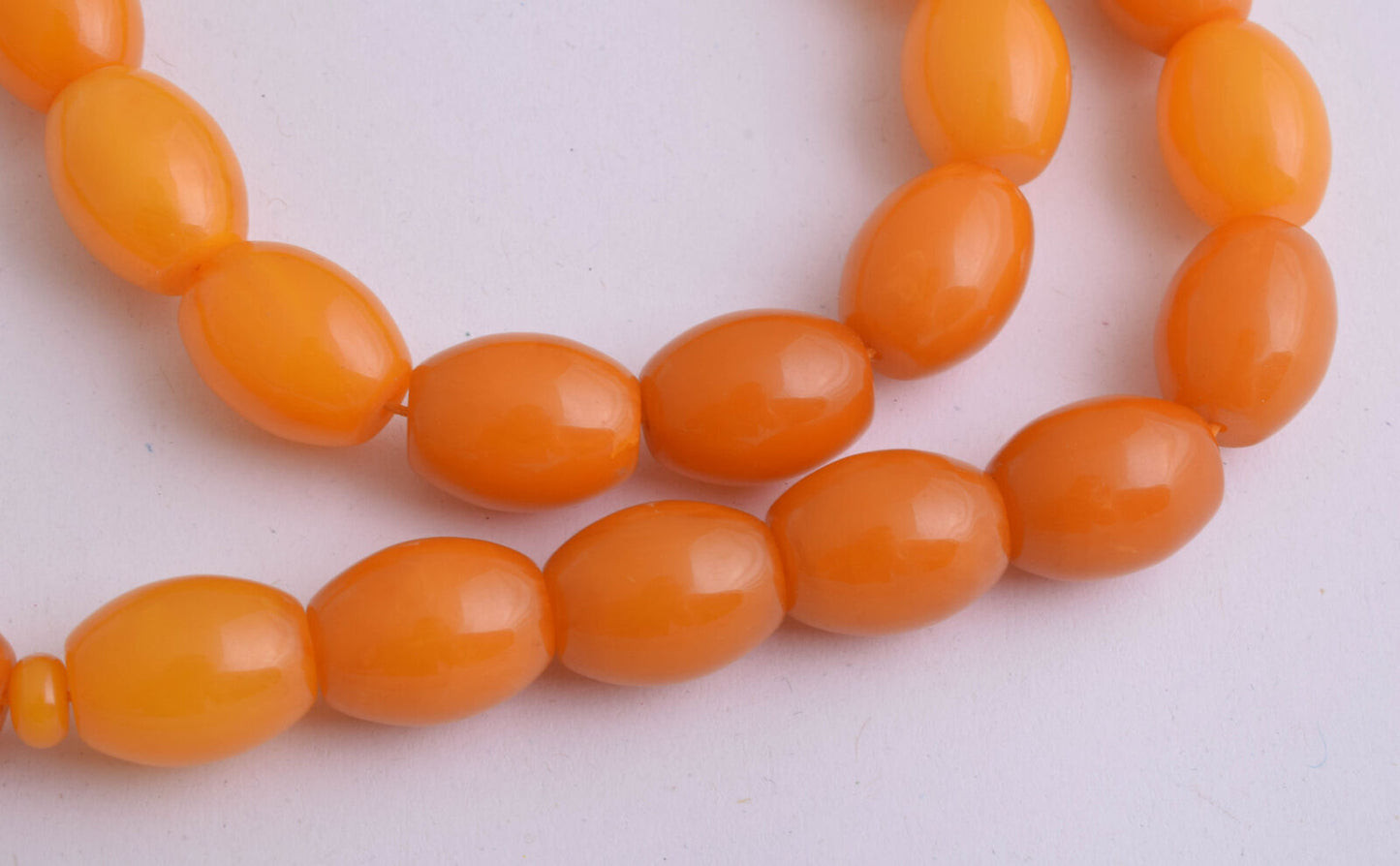 Vintage Prayer Beads-Pressed Amber komboloi-Tasbih- Masbaha