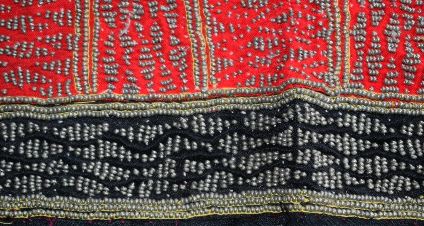 Antique Handmade beaded Rashaida Sudan Saudi Tribal Bedouin Fabric