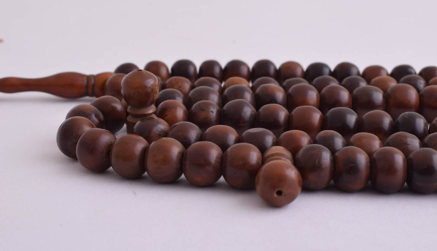 99 Antique KUKA prayer beads- komboloi-Tasbih