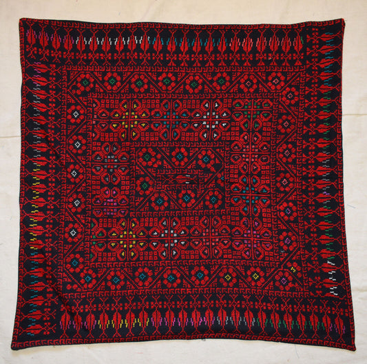 Egyptian Palestinian Bedouin Tablecloth-Hand Stitched embroidered  Tablecloth