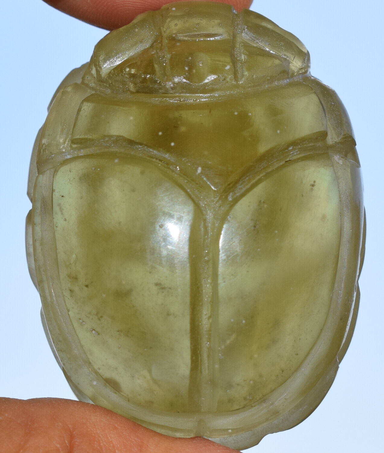 Libyan Desert Glass, Egyptian Scarab, Scarab Beetle, asteroids Impact, 380 Carat