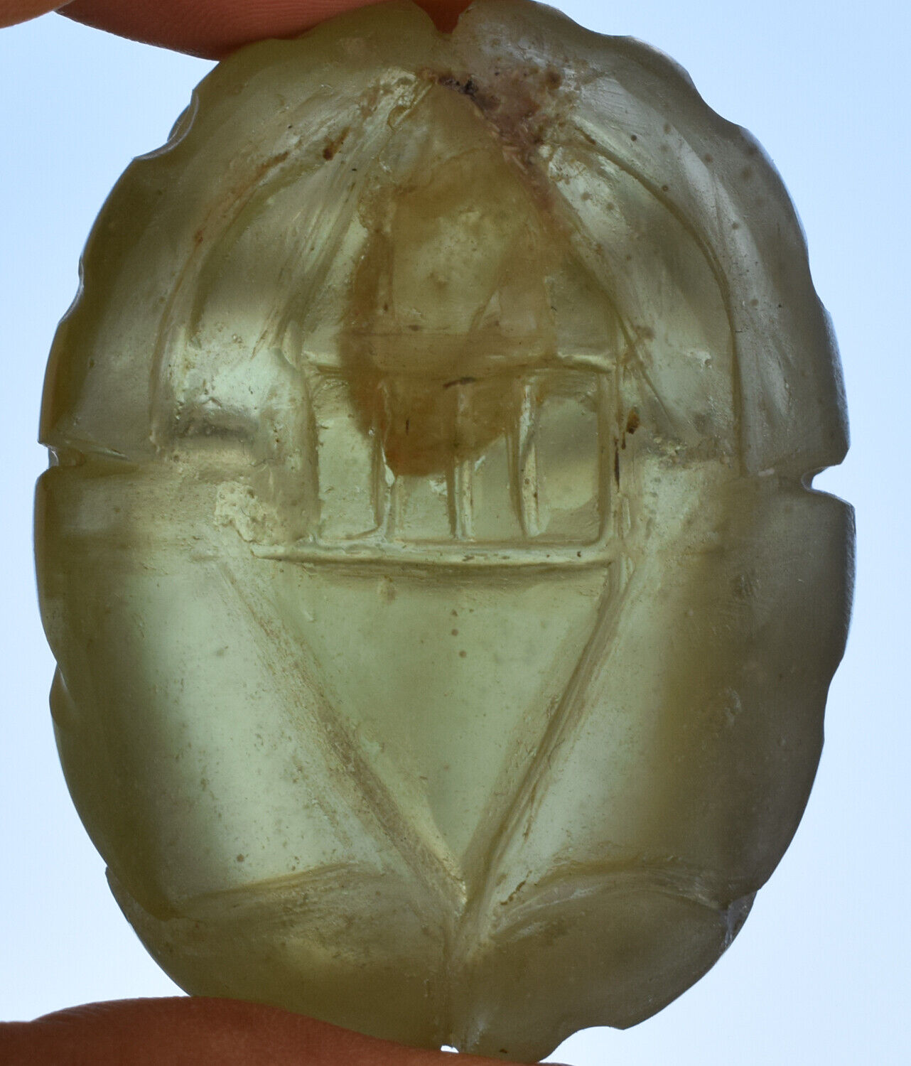 Libyan Desert Glass, Egyptian Scarab, Scarab Beetle, asteroids Impact, 380 Carat