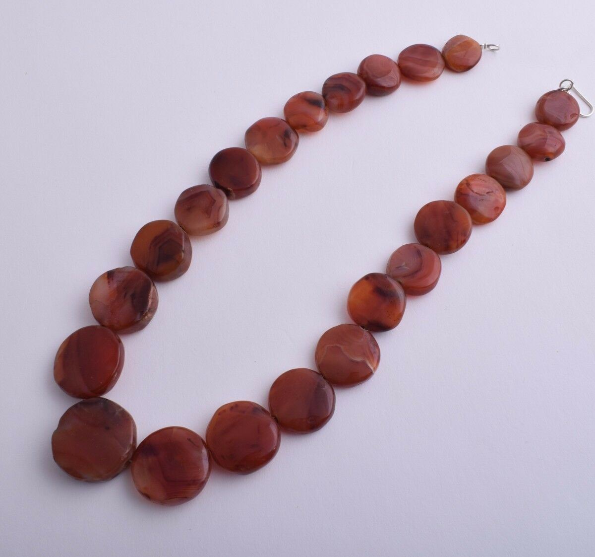 Vintage Old Carnelian Agate beads Necklace-trade beads strand-middle eastern