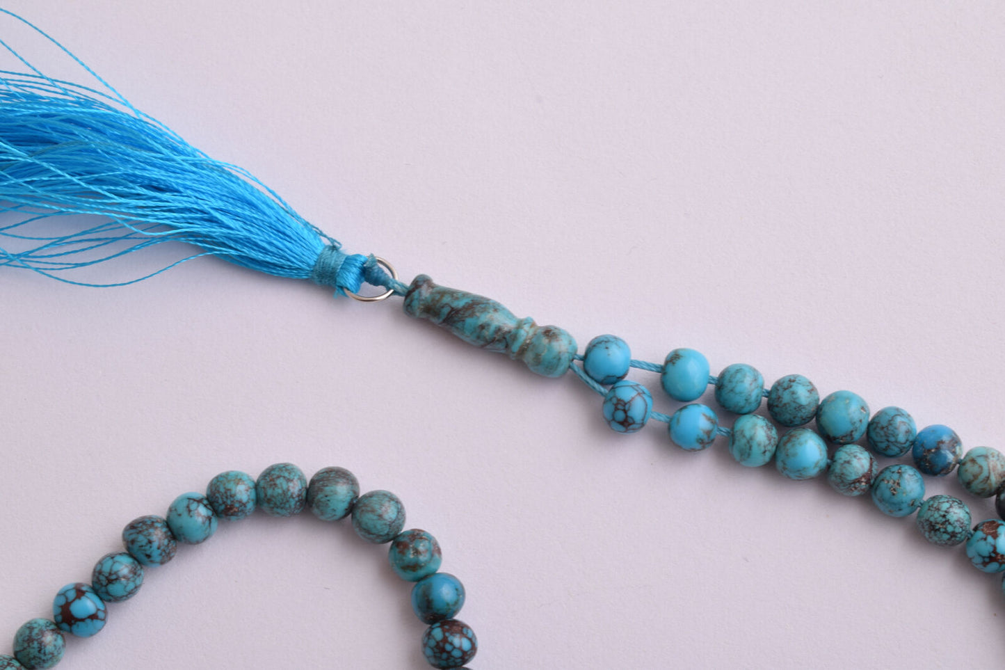 Egyptian Turquoise Islamic prayer beads,muslim Tasbih