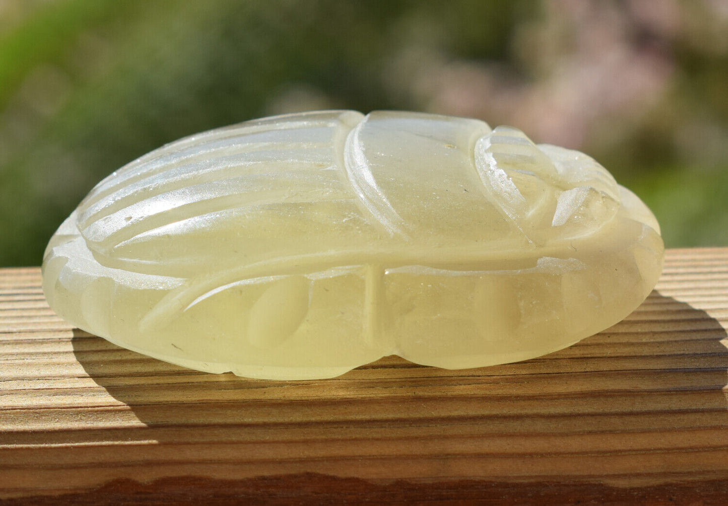 Libyan Desert Glass, Egyptian Scarab, Scarab Beetle, asteroids Impact, 444 Carat