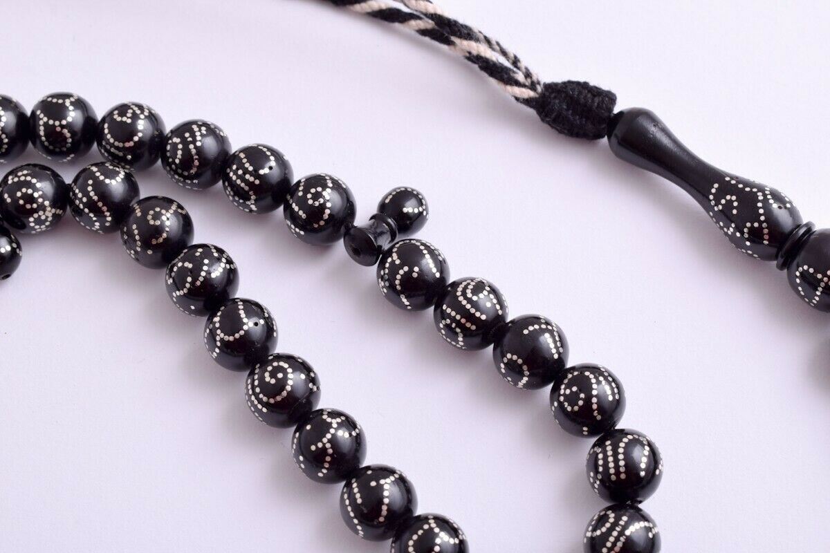 Islamic Prayer beads- Kuka-Silver-99 Names ALLAH - SALE SALE