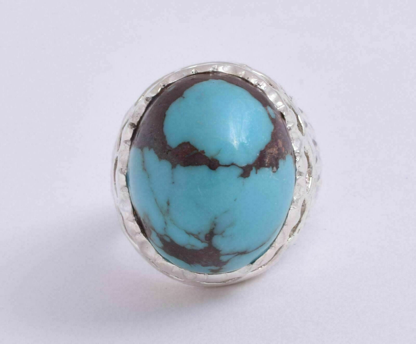 Egyptian Turquoise Sterling silver Men Ring-Middle Eastern