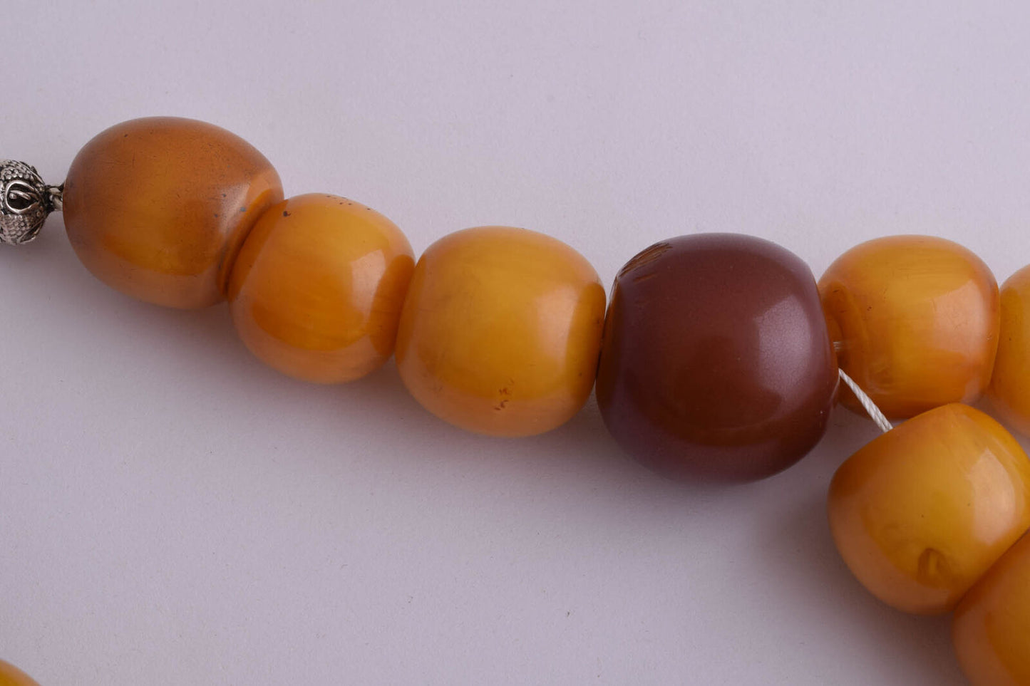 Vintage Prayer Beads-Egyptian Misky-Bakelite Beads Tasbih worry beads-398 gram