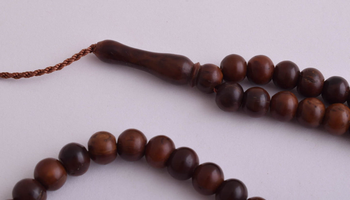 99 Antique KUKA prayer beads- komboloi-Tasbih