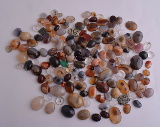 150+ yemen yemeni Agate & Dor Najaf stone Cabochon Cab beads mixed lot